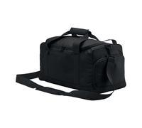 BagBase Kleine Sporttasche mit Schuhfach - Schwarz