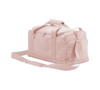 BagBase Kleine Sporttasche mit Schuhfach - Zartes rosa