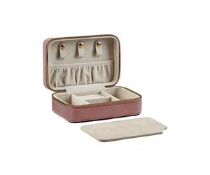 BagBase Kulturtasche Schmuckkoffer Accessoires Aufbewahrungskoffer Schmuckkästchen Pink (Rose Quartz)