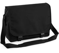 BagBase Messenger Tasche Umhängetasche BG21 black 38 x 30 x 12 cm