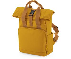 BagBase Mini Roll-Top Rucksack mit Doppelgriff BG118S mustard 23 x 32 x 11 cm