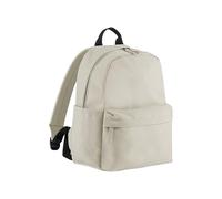 BagBase Mini Rucksack Seitentaschen gepolsterte, verstellbare Schulterriemen Haltegriff Backpack Beige (Natural Stone)