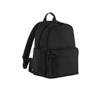 BagBase Mini Rucksack Seitentaschen gepolsterte, verstellbare Schulterriemen Haltegriff Backpack Schwarz