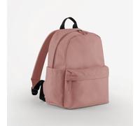 BagBase Mini Rucksack Seitentaschen gepolsterte, verstellbare Schulterriemen Haltegriff Backpack Rose