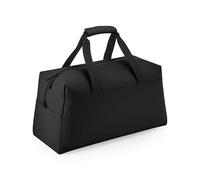 BagBase Moderne Reisetasche / Sporttasche Weekender aus recyceltem Polyester Schwarz