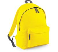 BagBase Original Fashion Rucksack BG125 yellow/graphite grey 31 x 42 x 21 cm