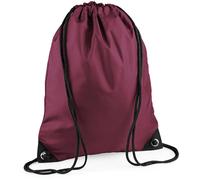 BG10 BagBase Premium Gymsac Burgundy 33 x 45 cm