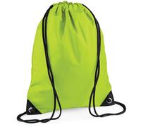 BagBase Unisex BG010LIME Premium Turnbeutel, Limette, Größe M