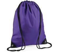BagBase Premium Turnbeutel Sportbeutel BG10 purple 33 x 45 cm