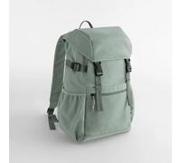 BagBase Recycelter Canvas Rucksack Backpack Rucksack Notebookfach Dusty Green