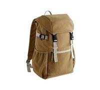 BagBase Recycelter Canvas Rucksack Backpack Rucksack Notebookfach Sand