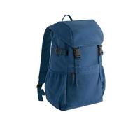 BagBase Recycelter Canvas Rucksack Backpack Rucksack Notebookfach Stahlblau