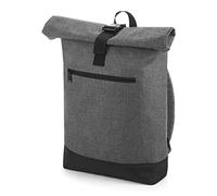 Roll-Top Backpack / Freizeit Rucksack | 32 x 44 x 13 cm - BagBase - BG855