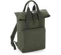 BagBase Rucksack BG118 Rolltop mit zwei Griffen Olivgrün 28 x 38 x 12 cm