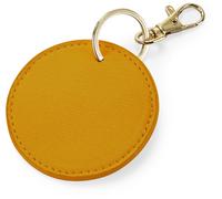 BG745 BagBase Boutique Schlüsselanhänger Kreis Mustard Ø 7 cm