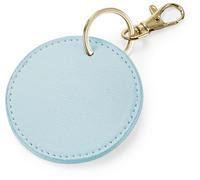 BagBase Boutique Circular Key Clip Soft Blue Ø 7 cm (BG745)