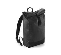 BagBase - Tarp Roll-Top Backpack Black, 26 x 43 x 13 cm