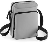 BagBase Tasche 'Cross Body' Umhängetasche BG30 light grey 16 x 23 x 7 cm