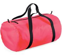 BagBase Tasche 'Packaway' Sport- und Reisetasche BG150 fluorescent pink/black 50 x 30 x 26 cm