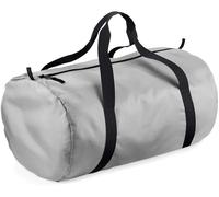 BagBase Tasche 'Packaway' Sport- und Reisetasche BG150 silver/black 50 x 30 x 26 cm