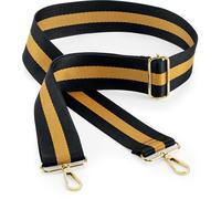 BagBase Taschengurt 'Boutique' Umhängetasche BG765 black/mustard 127 x 5 cm