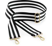 BagBase Taschengurt 'Boutique' Umhängetasche BG765 black/white 127 x 5 cm