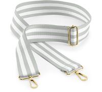 BagBase Taschengurt 'Boutique' Umhängetasche BG765 light grey/white 127 x 5 cm