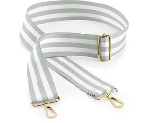 BagBase Taschengurt 'Boutique' Umhängetasche BG765 light grey/white 127 x 5 cm