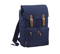 BagBase Laptop-Rucksack BG613FNAV Vintage Unisex French Navy Medium