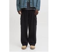 Baggy Fit Cargo-hose 32/30 Schwarz