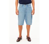 BAGGY HANF-MIX JEANS-SHORTS | TENCEL™ Lyocell-Mix - blau (29)