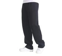 Baggy Jogginghose Herren Weite Bein Fitness Sweatpants Lang Sporthose Baumwolle Loose Fit Casual Klassische Trainingshose Bequeme Elastischer Bund Freizeithose mit Taschen