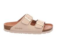 Rohde Damen-Pantolette mit Tieffußbett Sahara-Beige 43