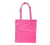 Bags by Jassz Stoffbeutel aus Baumwolle mit langen Henkeln (ca. 38 x 42 cm, Pink (Fuchsia))