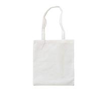 Bags by Jassz Stoffbeutel aus Baumwolle mit langen Henkeln (ca. 38 x 42 cm, Weiß)