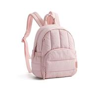 bagsmart Puffer Rucksack Damen Klein Leicht Cityrucksack Tagesrucksack | Gesteppter Reiserucksack, Wasserdichter Mini Casual Daypack Backpack Schulrucksack für Freizeit Reisen Schule Arbeit Uni