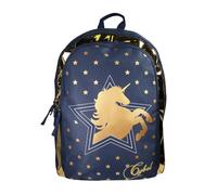 Bagtrotter - Cybel - Schulrucksack - Marine - 2 Fächer mit Reißverschluss - 1 Reißverschlusstasche - 32x16x46cm - Gepolsterte Schulterriemen - Gepolsterter Rücken - Material Polyester -