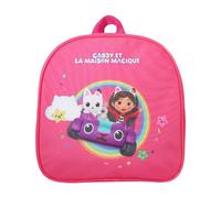 Bagtrotter - Gabby et La Maison Magique - Schulrucksack Snacks 31 cm - Rosa - Mädchen - 1 Fach mit Reißverschluss - Gepolsterte Schultergurte - 25x11x32 cm - Material Polyester - Schulrucksack