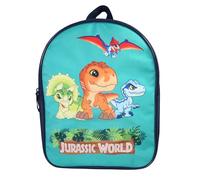 Bagtrotter - Jurassic World - Schulrucksack Snacks 31 cm - Marine - 1 Fach mit Reißverschluss - Gepolsterte Schultergurte - 25x11x32 cm - Material Polyester - Schulrucksack Vorschule