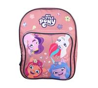Bagtrotter - My Little Pony - Schulrucksack 31 cm - Rosa - 1 Fach mit Reißverschluss - 1 Reißverschlusstasche - Gepolsterte Schultergurte - 24x8x31 cm - Material Polyester - Schulrucksack