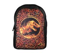Bagtrotter - Rucksack für Jungen - bequem - Blau & Schwarz - verschiedene Modelle & Lizenzen, Jurassic World - Schwarz Braun, M