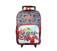 Bagtrotter Rucksack mit Rollen 41 cm Marvel Avengers Schwarz