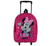 Bagtrotter Rucksack mit Rollen für Kindergarten 31 cm Disney Minnie Rosa