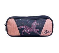 Bagtrotter Schulranzen 2 Fächer Cybel Pferd Einhorn Blau