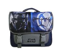 Bagtrotter Schulranzen 38 cm Disney Star Wars Grau und Blau