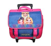 Bagtrotter Schulranzen mit Rollen 38 cm Rainbow High Mehrfarbig