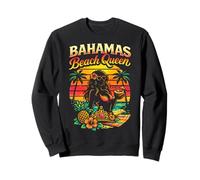 Bahamas Beach Queen Sommer Urlaub Tee Urlaub Ozean Vibes Sweatshirt