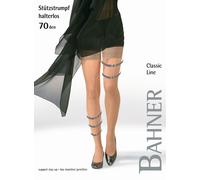 Bahner Classic Line 70 Halterloser Stützstrumpf 1 Paar | 35-36 (S) | Sand (BA-0017)