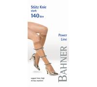 Bahner Power Line 140 Stark Stützkniestrumpf 1 Paar | 40-42 (L) | Schwarz (BA-0008)