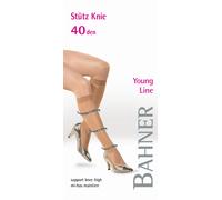 Bahner Young Line 40 Stützkniestrumpf 1 Paar | 38-40 (M) | Schwarz (BA-0008)